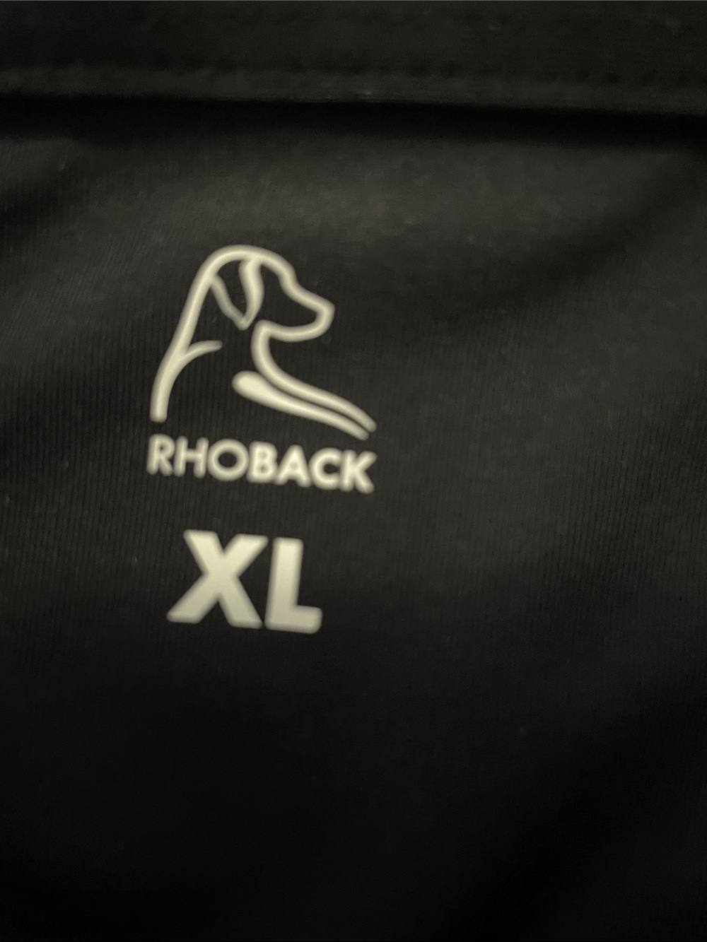 Rhoback Men's Black Performance Polo - Picture 2 of 3